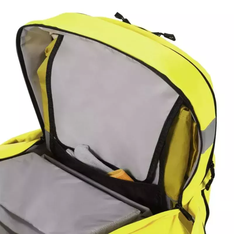 DICOTA Hi-Vis mugursoma dzeltena EN ISO 20471:2013 sertifikācija