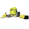 Mugursoma DICOTA Hi-Vis Dzeltena Polietilēntereftalāts (PET) Termoplastisks poliuretāns (TPU)