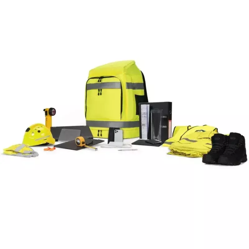Mugursoma DICOTA Hi-Vis Dzeltena Polietilēntereftalāts (PET) Termoplastisks poliuretāns (TPU)