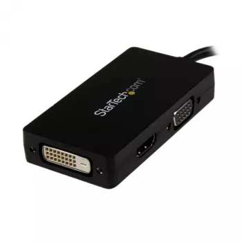 StarTech.com Travel A/V adapteris: 3-vienā DisplayPort uz VGA, DVI vai HDMI pārveidotājs