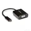 StarTech.com USB-C uz VGA adapteris - melns - 1080p - video pārveidotājs jūsu MacBook Pro - USB C uz VGA displeja pārveidotājs - uzlabotā versija CDP2VGAEC