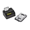StarTech.com viena nodalījuma cieto disku dzēsējs, atsevišķs HDD/SSD sanitizators, USB 3.0 uz SATA II (3 Gbps), 9 dzēšanas režīmi, LCD displejs, drošas dzēšanas cieto disku sanitizācijas doks, DB-9 printera ports, TAA atbilstīgs