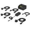 StarTech.com viena nodalījuma cieto disku dzēsējs, atsevišķs HDD/SSD sanitizators, USB 3.0 uz SATA II (3 Gbps), 9 dzēšanas režīmi, LCD displejs, drošas dzēšanas cieto disku sanitizācijas doks, DB-9 printera ports, TAA atbilstīgs