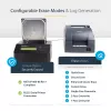 StarTech.com viena nodalījuma cieto disku dzēsējs, atsevišķs HDD/SSD sanitizators, USB 3.0 uz SATA II (3 Gbps), 9 dzēšanas režīmi, LCD displejs, drošas dzēšanas cieto disku sanitizācijas doks, DB-9 printera ports, TAA atbilstīgs