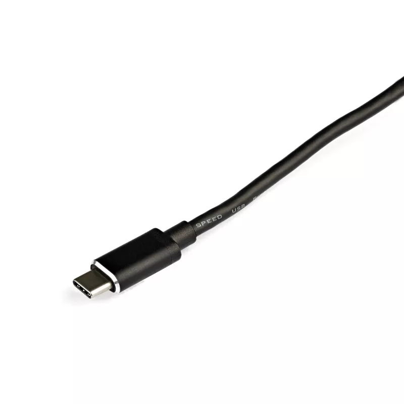 StarTech.com 4 portu USB C centrmezgls – USB-C uz 4x USB-A portiem – SuperSpeed 10 Gbps USB 3.2 Gen 2 Type-C centrmezgls – barošana no USB kopnes – pārnēsājams/kompakts USB-C uz USB adapteru centrmezgls klēpjdatoriem – alumīnijs