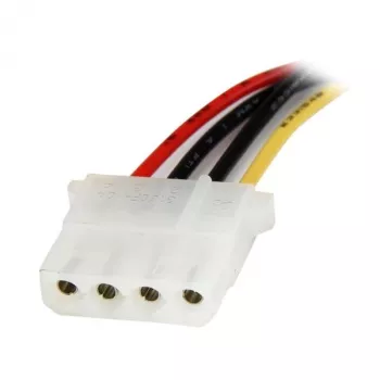 StarTech.com 12in SATA uz LP4 strāvas kabeļa adapteris — F/M, SATA 15 kontaktu, Molex (4 kontaktu), 0,3048 m, Vīrišķais, Sievišķais, Taisns