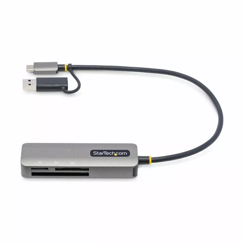 StarTech.com FCREADMICRO3V2 karšu lasītājs USB 3.2 Gen 1 (3.1 Gen 1) Type-C pelēks