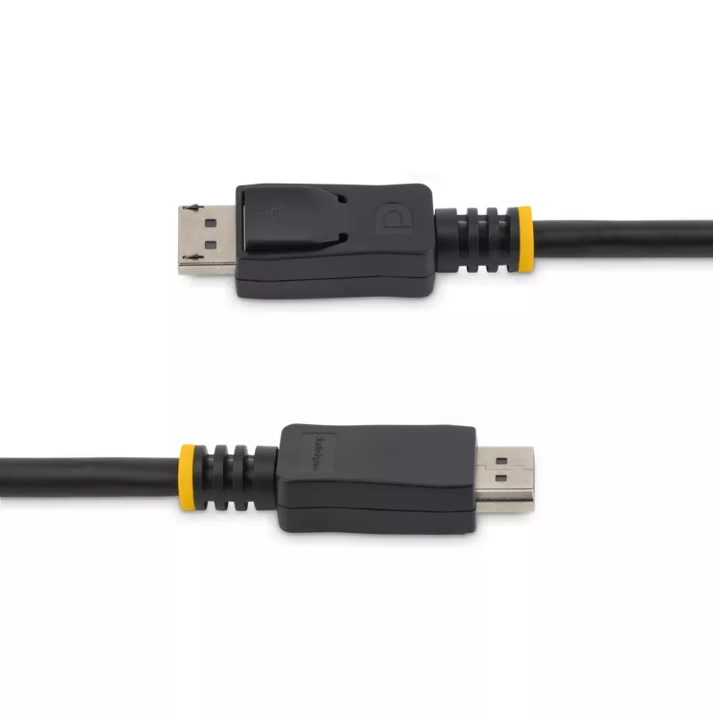 StarTech.com 5m (15ft) DisplayPort 1.2 kabelis - 4K x 2K Ultra HD VESA sertificēts DisplayPort kabelis - DP uz DP kabelis monitoram - DP video/displeja vads - fiksējoši DP savienotāji
