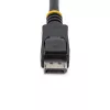 StarTech.com 5m (15ft) DisplayPort 1.2 kabelis - 4K x 2K Ultra HD VESA sertificēts DisplayPort kabelis - DP uz DP kabelis monitoram - DP video/displeja vads - fiksējoši DP savienotāji