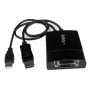 StarTech.com DisplayPort uz DVI Dual Link aktīvais adapteris - DisplayPort uz DVI-D adaptera video pārveidotājs 2560x1600 60Hz - DP 1.2 uz DVI monitoru - ar USB barošanu - ar fiksējošu DP savienotāju
