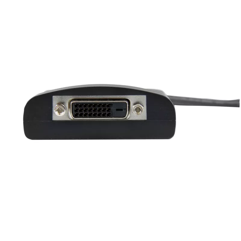 StarTech.com DisplayPort uz DVI Dual Link aktīvais adapteris - DisplayPort uz DVI-D adaptera video pārveidotājs 2560x1600 60Hz - DP 1.2 uz DVI monitoru - ar USB barošanu - ar fiksējošu DP savienotāju