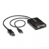 StarTech.com DisplayPort uz DVI Dual Link aktīvais adapteris - DisplayPort uz DVI-D adaptera video pārveidotājs 2560x1600 60Hz - DP 1.2 uz DVI monitoru - ar USB barošanu - ar fiksējošu DP savienotāju
