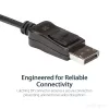 StarTech.com DisplayPort uz DVI Dual Link aktīvais adapteris - DisplayPort uz DVI-D adaptera video pārveidotājs 2560x1600 60Hz - DP 1.2 uz DVI monitoru - ar USB barošanu - ar fiksējošu DP savienotāju