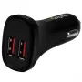 StarTech.com Divu portu USB automašīnas lādētājs - 24 W / 4,8 A - melns, Auto, Cigar lighter, 5 V, melns