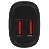 StarTech.com Divu portu USB automašīnas lādētājs - 24 W / 4,8 A - melns, Auto, Cigar lighter, 5 V, melns