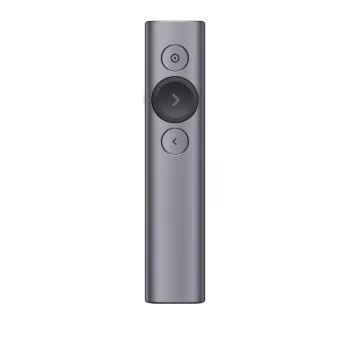 Logitech Spotlight Plus prezentāciju tālvadības pults, pelēka