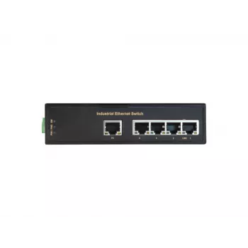 Nepārvaldāms slēdzis LevelOne IFS-0501 5 portu ātrais Ethernet industriālais slēdzis