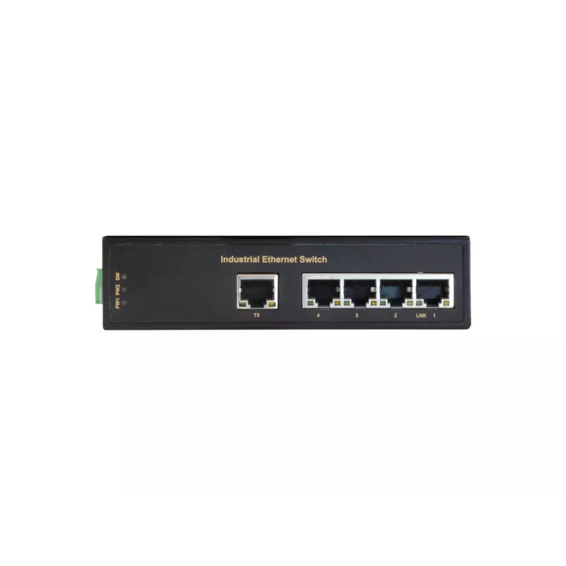 Nepārvaldāms slēdzis LevelOne IFS-0501 5 portu ātrais Ethernet industriālais slēdzis