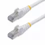StarTech.com 10 m balts CAT8 Ethernet kabelis, bezķēdīgs RJ45, 25G/40G, 2000 MHz, 100 W PoE++, S/FTP, 26AWG tīrs neapstrādāts vara stieple, LSZH, ekranēts tīkla patch vads ar spriegojuma mazinātājiem, individuāli testēts