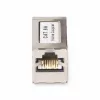 StarTech.com Ekranēts RJ45 savienotājs, Inline Cat6a savienotājs, Mātīte uz mātīti (F/F) T568B spraudkontaktu izvietojums, Ekranēts Ethernet kabeļa pagarinātājs