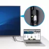 StarTech.com Leņķa HDMI 2.0 adapteris, vīrišķais uz sievišķo, horizontāls 90 grādu leņķa HDMI pieslēgvietas aizsargs, 4K 60Hz, ātrdarbīgs HDMI savienotāja pagarinātājs, V/S