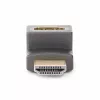 StarTech.com lejupvērsts HDMI 2.0 adapteris, vīrišķais uz sievišķo, vertikāls 90 grādu leņķa HDMI pieslēgvietas aizsargs, 4K 60Hz, ātrgaitas HDMI savienotāja pagarinātājs, V/S