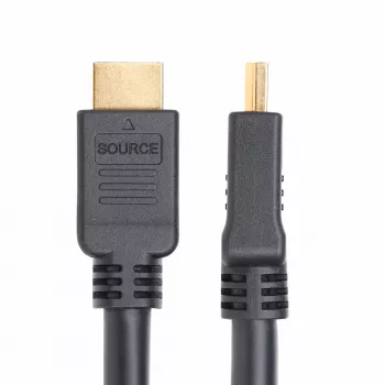 StarTech.com 15m (49.2ft) Active HDMI 2.0 kabelis, CMP, plenuma klase, ātrgaitas HDMI kabelis, 4K 60Hz, HDR10/HDCP 2.2/ARC, CMP sienas HDMI vads