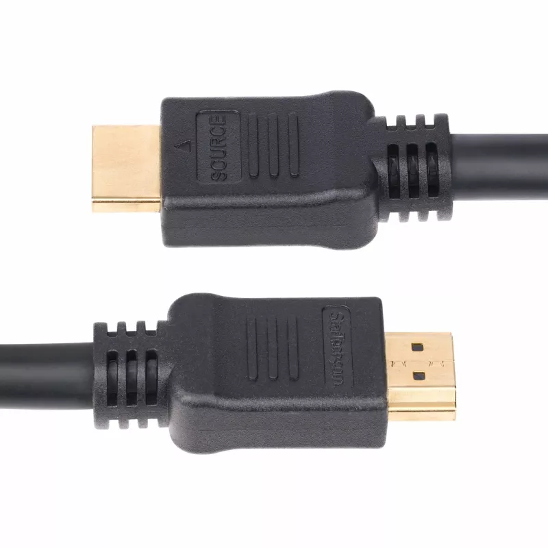 StarTech.com 15m (49.2ft) Active HDMI 2.0 kabelis, CMP, plenuma klase, ātrgaitas HDMI kabelis, 4K 60Hz, HDR10/HDCP 2.2/ARC, CMP sienas HDMI vads