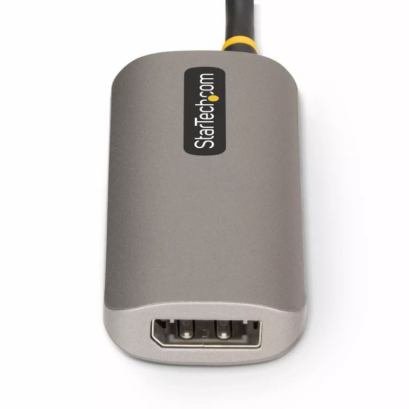 StarTech.com 1 pēda (30 cm) HDMI uz DisplayPort adaptera kabelis, 8K 60 Hz, aktīvs HDMI 2.1 uz DP 1.4 video pārveidotājs, USB kopnes barošana ar iekļauto kabeli