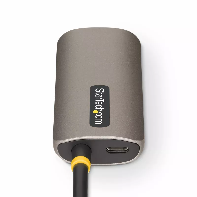 StarTech.com 1 pēda (30 cm) HDMI uz DisplayPort adaptera kabelis, 8K 60 Hz, aktīvs HDMI 2.1 uz DP 1.4 video pārveidotājs, USB kopnes barošana ar iekļauto kabeli