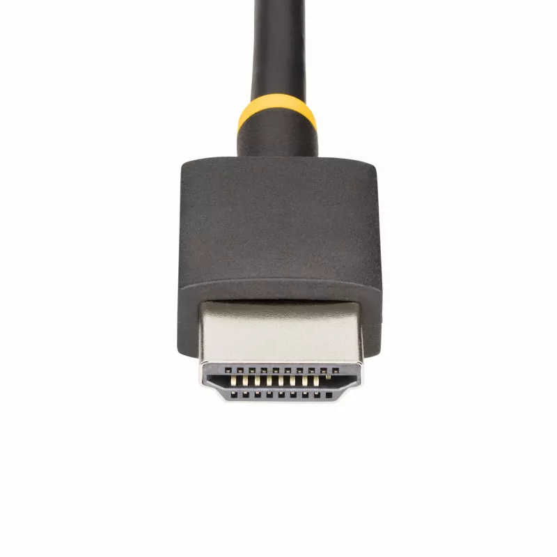 StarTech.com 1 pēda (30 cm) HDMI uz DisplayPort adaptera kabelis, 8K 60 Hz, aktīvs HDMI 2.1 uz DP 1.4 video pārveidotājs, USB kopnes barošana ar iekļauto kabeli