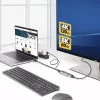 StarTech.com 1 pēda (30 cm) HDMI uz DisplayPort adaptera kabelis, 8K 60 Hz, aktīvs HDMI 2.1 uz DP 1.4 video pārveidotājs, USB kopnes barošana ar iekļauto kabeli