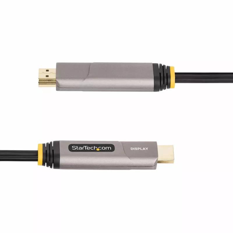 StarTech.com 9,15 m USB-C uz HDMI 2.0 aktīvais optiskais kabelis (AOC), 4K 60Hz, CL3 novērtēts, vienvirziena USB Type-C uz HDMI adaptera kabelis