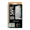 PanzerGlass SAFE. by ® ekrāna aizsargs ar melnu rāmi iPhone 16 Pro | Īpaši plata piegulšanās