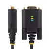 StarTech.com 6.6ft (2m) USB uz Null Modem seriālo adaptera kabeli, COM saglabāšana, FTDI, USB-A uz DB9 RS232, maināmas DB9 skrūves/uzgriežņi, Windows/macOS/Linux