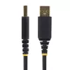 StarTech.com 6.6ft (2m) USB uz Null Modem seriālo adaptera kabeli, COM saglabāšana, FTDI, USB-A uz DB9 RS232, maināmas DB9 skrūves/uzgriežņi, Windows/macOS/Linux