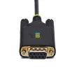 StarTech.com 6.6ft (2m) USB uz Null Modem seriālo adaptera kabeli, COM saglabāšana, FTDI, USB-A uz DB9 RS232, maināmas DB9 skrūves/uzgriežņi, Windows/macOS/Linux