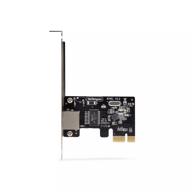 StarTech.com 1 porta gigabit PCIe tīkla adaptera karte, 10/100/1000 Mb/s PCI Express LAN karte, NIC, Realtek RTL8111H, darbojas ar Windows un Linux, TAA atbilstošs