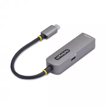 StarTech.com 2.5GbE USB-C uz Ethernet adapteris, 100 W PD caurlaide, NBASE-T NIC, USB 3.0 Type-C 2.5/1G vairāku ātrumu tīkls, saderīgs ar Thunderbolt, Windows un Mac