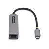 StarTech.com 2.5GbE USB-C uz Ethernet adapteris, 100 W PD caurlaide, NBASE-T NIC, USB 3.0 Type-C 2.5/1G vairāku ātrumu tīkls, saderīgs ar Thunderbolt, Windows un Mac