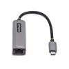 StarTech.com USB-C uz Ethernet adapteris, NIC, 100W PD caurlaide, USB 3.0 Type-C 1Gbps vairāku ātrumu tīkla adapteris, Thunderbolt saderīgs, Windows un Mac