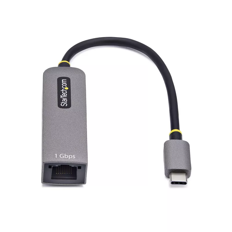 StarTech.com USB-C uz Ethernet adapteris, NIC, 100W PD caurlaide, USB 3.0 Type-C 1Gbps vairāku ātrumu tīkla adapteris, Thunderbolt saderīgs, Windows un Mac
