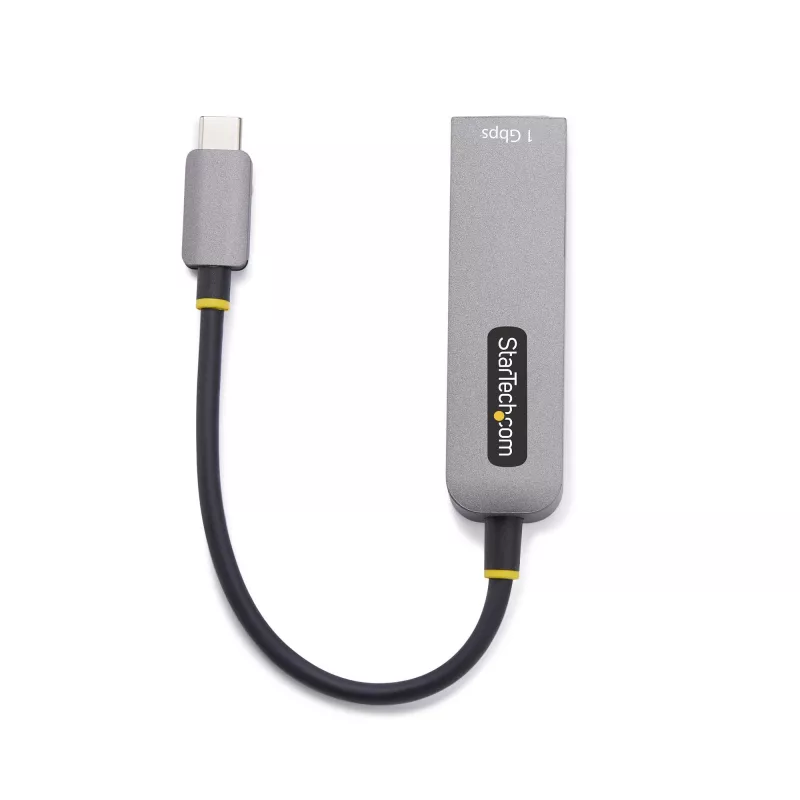 StarTech.com USB-C uz Ethernet adapteris, NIC, 100W PD caurlaide, USB 3.0 Type-C 1Gbps vairāku ātrumu tīkla adapteris, Thunderbolt saderīgs, Windows un Mac