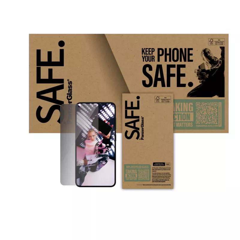 PanzerGlass SAFE. by ® privātuma ekrāna aizsargs Samsung Galaxy S25 | S24 | Ultra-Wide Fit