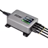 StarTech.com 4 portu vairāku ierīču USB-C lādētājs, 240 W kopējā jauda, viens ports 140 W EPR, PD 3.1, pieskrūvējamie porti, konferenču telpām, iekavās iekļauts stiprinājums virsmas montāžai