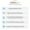 StarTech.com 4 portu vairāku ierīču USB-C lādētājs, 240 W kopējā jauda, viens ports 140 W EPR, PD 3.1, pieskrūvējamie porti, konferenču telpām, iekavās iekļauts stiprinājums virsmas montāžai