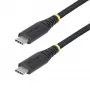StarTech.com 3 m USB-C uzlādes kabelis, izturīgs un īpaši elastīgs, 240 W (5 A) PD EPR, USB 2.0 klēpjdatora lādētāja kabelis, USB-IF sertificēts, izturīgs USB-C uzlādes vads