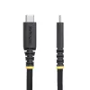 StarTech.com 3 m USB-C uzlādes kabelis, izturīgs un īpaši elastīgs, 240 W (5 A) PD EPR, USB 2.0 klēpjdatora lādētāja kabelis, USB-IF sertificēts, izturīgs USB-C uzlādes vads
