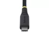 StarTech.com 3 m USB-C uzlādes kabelis, izturīgs un īpaši elastīgs, 240 W (5 A) PD EPR, USB 2.0 klēpjdatora lādētāja kabelis, USB-IF sertificēts, izturīgs USB-C uzlādes vads