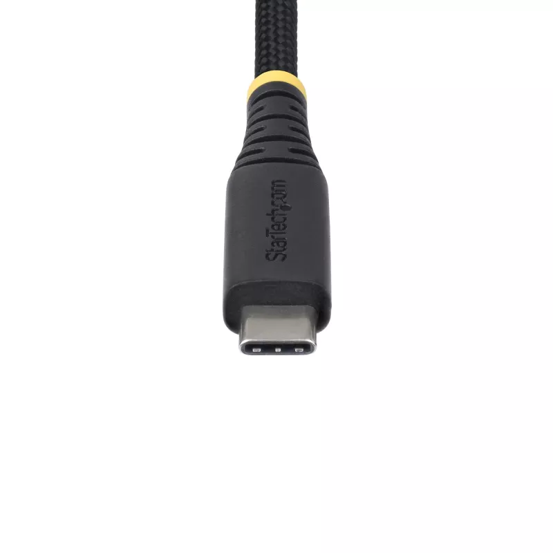 StarTech.com 3 m USB-C uzlādes kabelis, izturīgs un īpaši elastīgs, 240 W (5 A) PD EPR, USB 2.0 klēpjdatora lādētāja kabelis, USB-IF sertificēts, izturīgs USB-C uzlādes vads